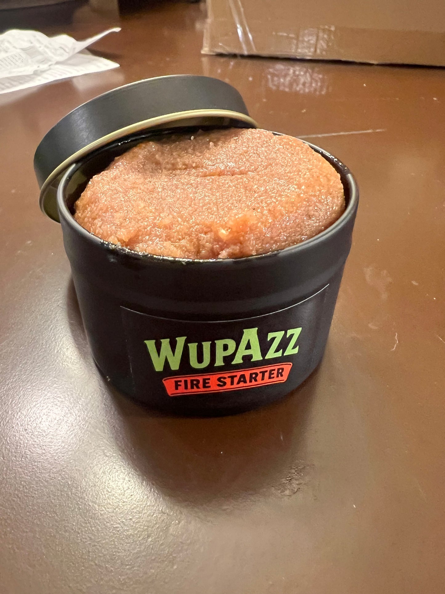 WupAzz fire starter - 4oz tin