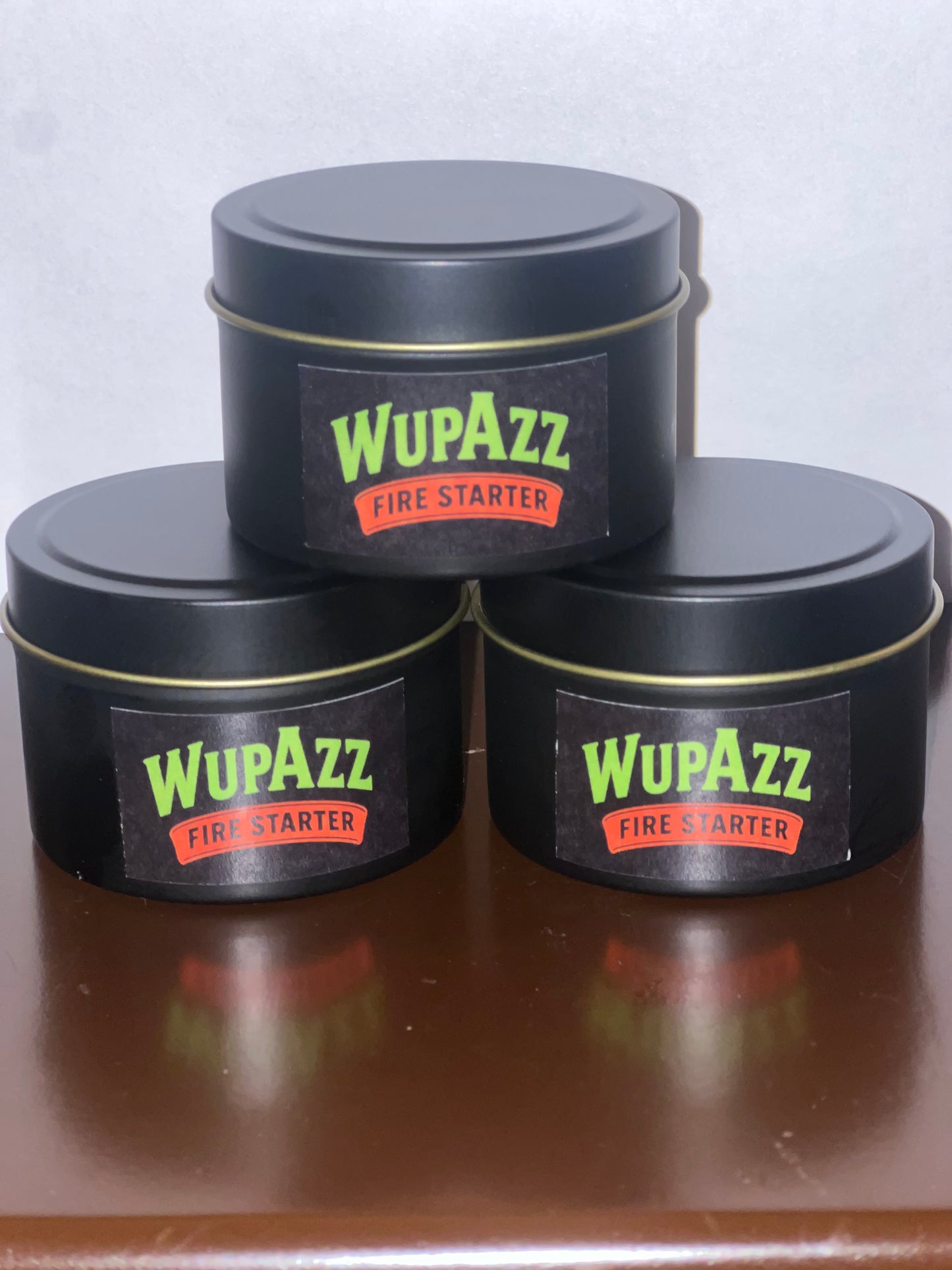 WupAzz fire starter - 4oz tin